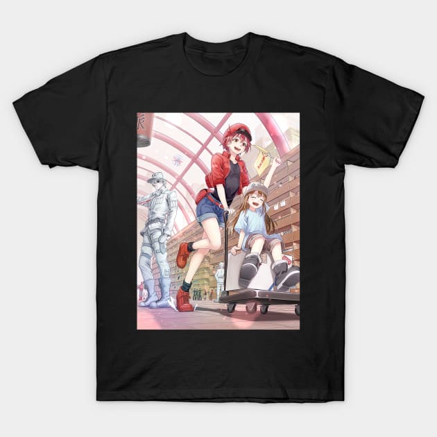 Hataraku Saibou!! T-Shirt by RhysDawson